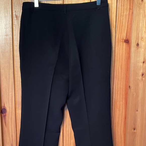 Moschino Vintage Wide Leg Trouser In Black - Picture 3 of 13